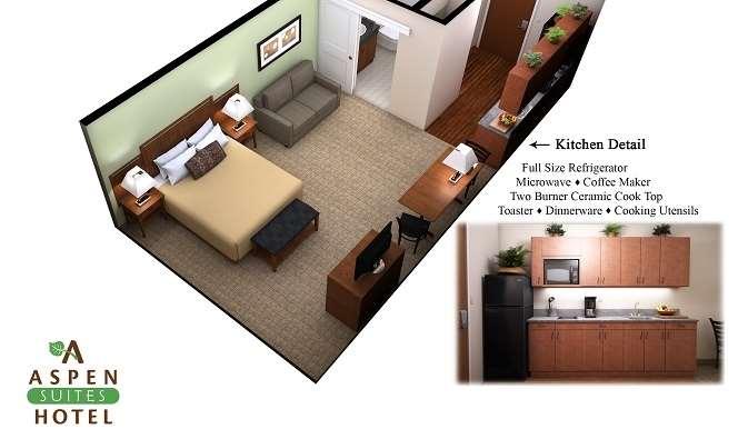 Aspen Suites Hotel Sitka Quarto foto